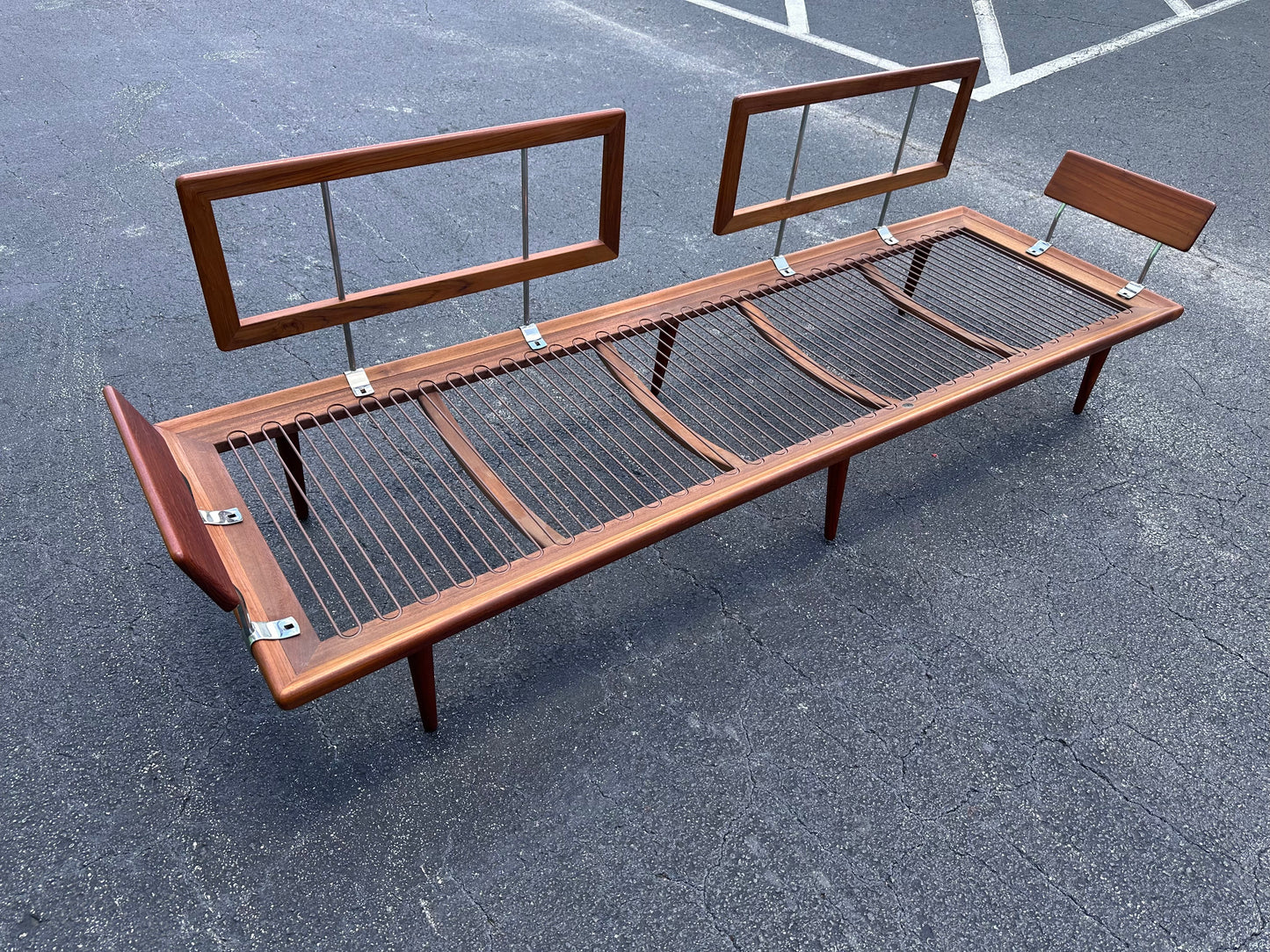 Peter Hvidt & Orla Mølgaard-Nielsen Minerva Daybed Sofa for France and Sons John Stuart Danish Modern